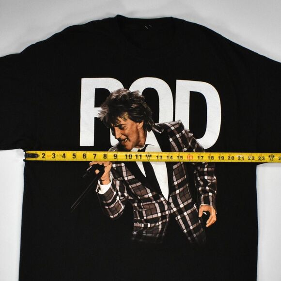 Y2K Rod Stewart Double Sided Tour T-Shirt - XL - Picture 7 of 8